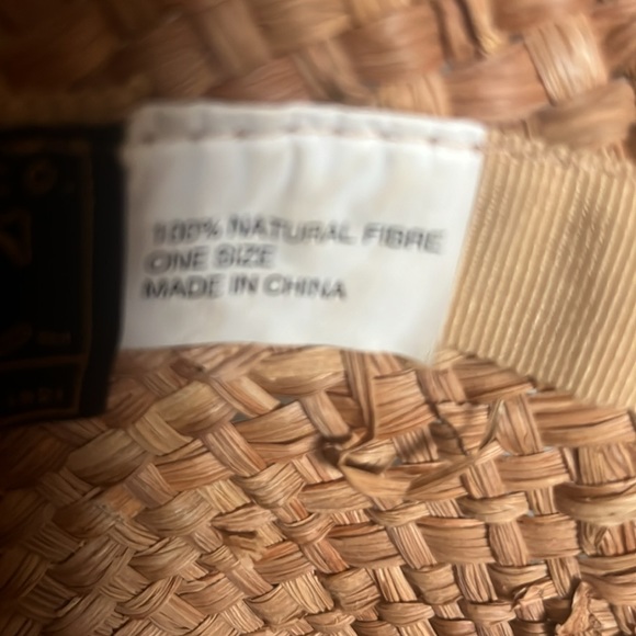 DPC Dorfman Pacific Peach Straw Sun Hat - Picture 5 of 6